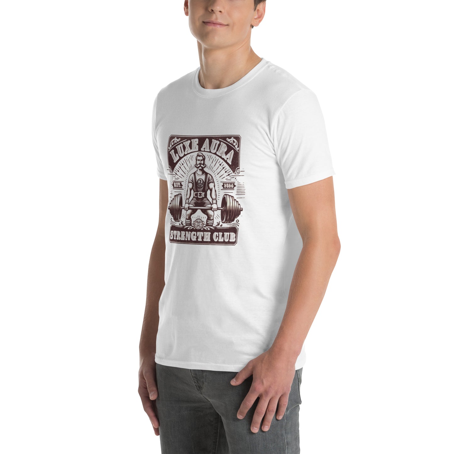 Luxe Aura Strength Club Unisex T-Shirt