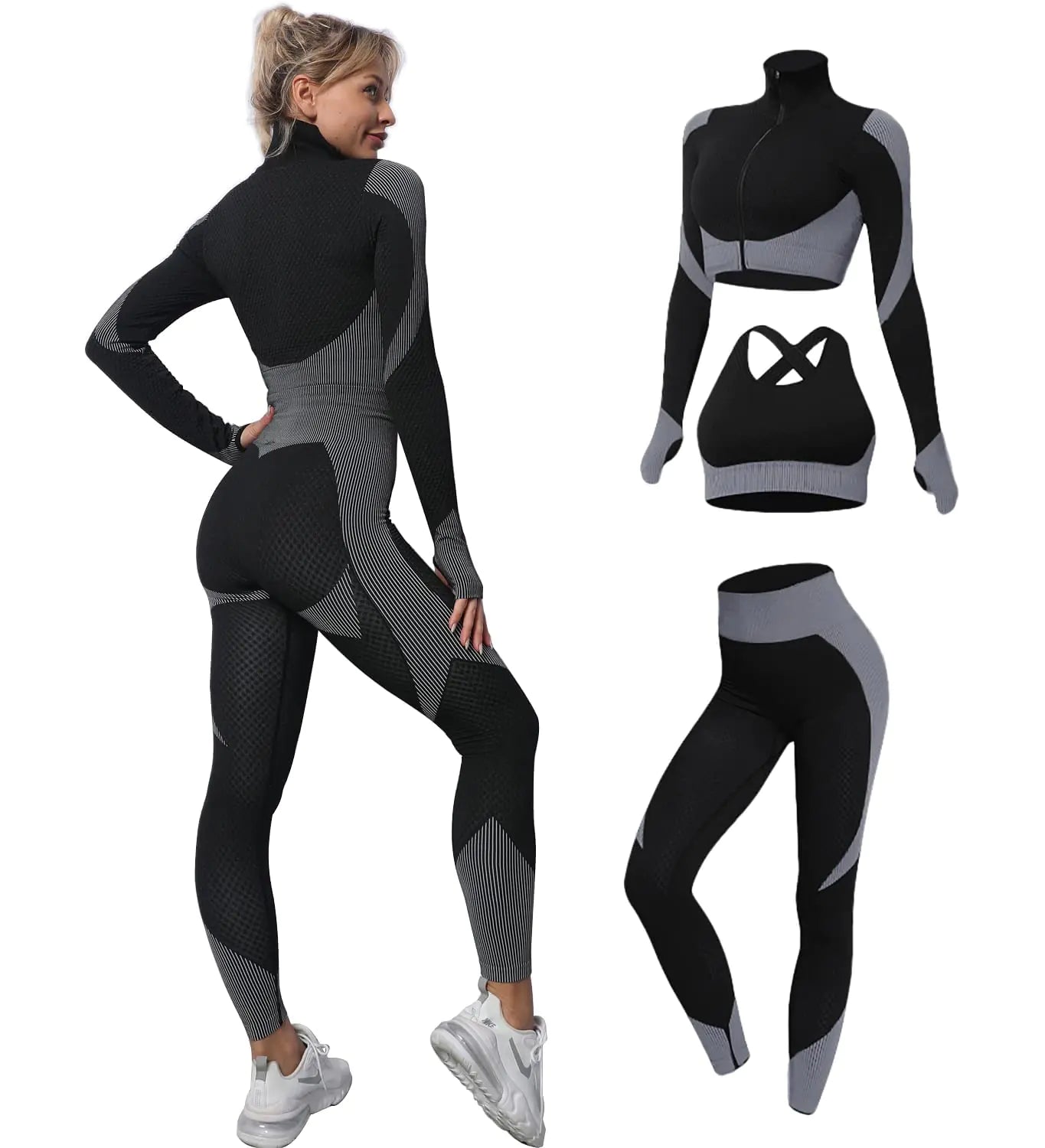 Luxe Aura Sportswear Tracksuit Leggings