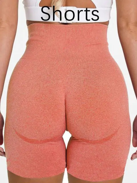 Luxe Aura Seamless Booty Lift Leggings and Shorts