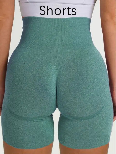 Luxe Aura Seamless Booty Lift Leggings and Shorts